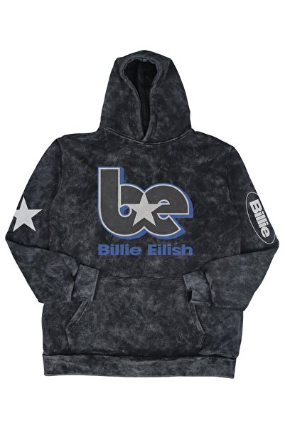 Fuddy Moda سويت شيرت بيلي ستار كول مطبوع بغطاء رأس للجنسين، قابل للغسل، قصة ف...