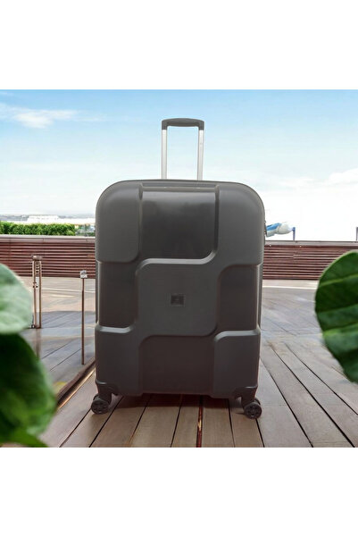 ALBATROS BÜYÜK BOY KIRILMAZ POLİPROPİLEN VALİZ-BAVUL