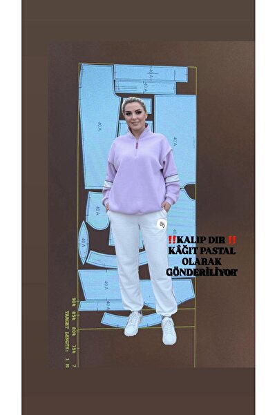 MODA SWEATSHİRT TAKIM DIY KESİM DİKİM KALIBI DIR !!!!!!