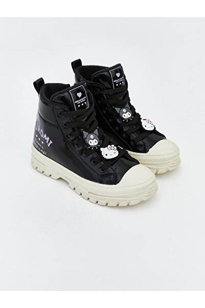 LC Waikiki LCW STEPS Siyah Hello Kitty Baskılı Kız Çocuk Bot