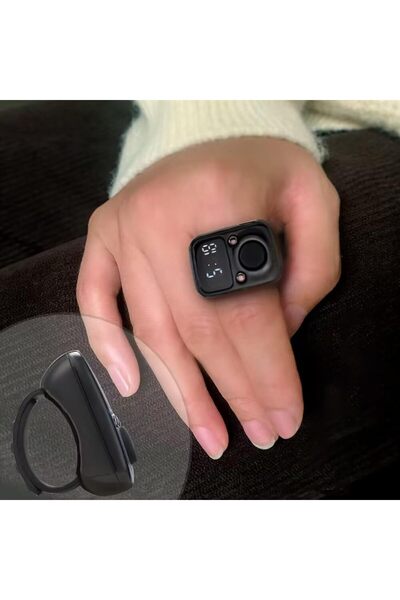 PopZa Digital Tasbeeh Zikr Counter Ring With LCD Display Screen