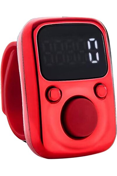 PopZa Digital Zikr Tasbeeh Finger Counter LED Screen with Adjustable Ring