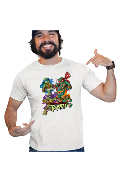 OEM Men's T-Shirt Teenage Mutant Ninja Turtles Chibi Babies