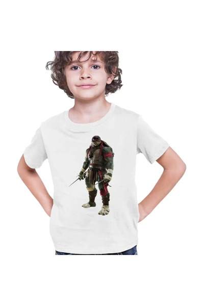 OEM Tricou Copii Baieti Testoasele Ninja Raphael Ninjutsu Rafael Mutant