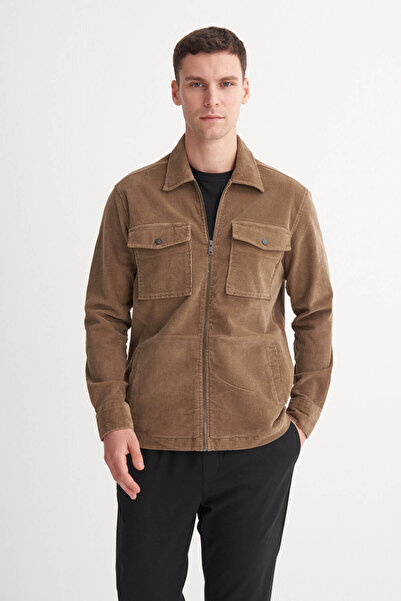 Cazador Beige Men's Shirt 23055