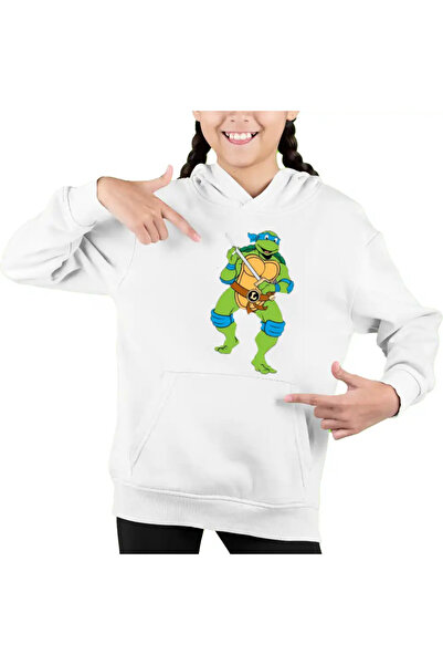 OEM Hanorac Copii Fete Testoasele Ninja Leonardo Sabii