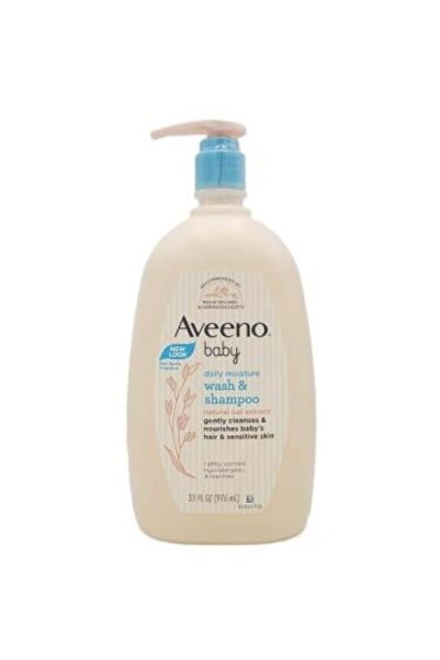 AVEENO غسول جسم وشامبو يومي للأطفال من افينو - 976 مل