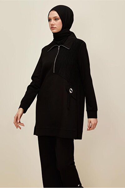 Alvina Shirt Collar Tracksuit Tunic 46041