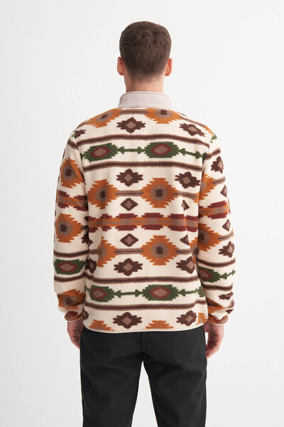 Cazador Ecru Men's Cardigan 53920