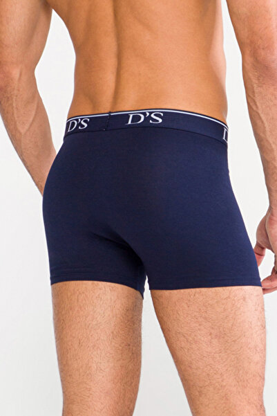 D'S Damat Ds Damat Genç Regular Cotton Boxer Dark Blue