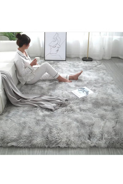 Generic Plush Abstract Rug – Suitable for Bedroom, Living Room, Children's Room