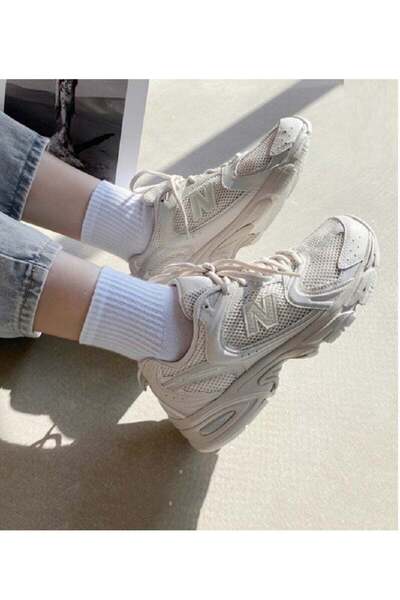 New Balance 530 Casual Sneakers Beige For Men/Women/Students