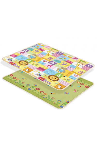 Krista Foldable baby rug, thick, heat insulating, with 2 sides, Lion Kingdom,...
