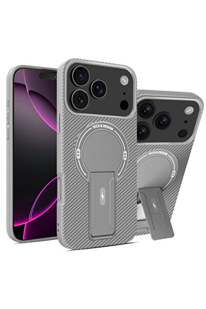 Generic Magnetic Case for iPhone 17 Pro Max，Phone Holder，Solid Color Premium Shockproof Protective Cover