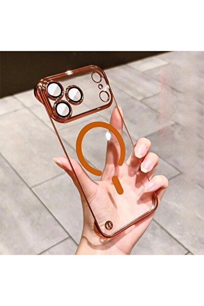 Generic Magnetic for iPhone 17 Pro Case，Ultra Slim，Borderless Design，Clear without Edge Shockproof Cover