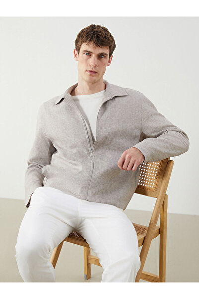 LC Waikiki Standart Kalıp Ceket Yaka Erkek Mont