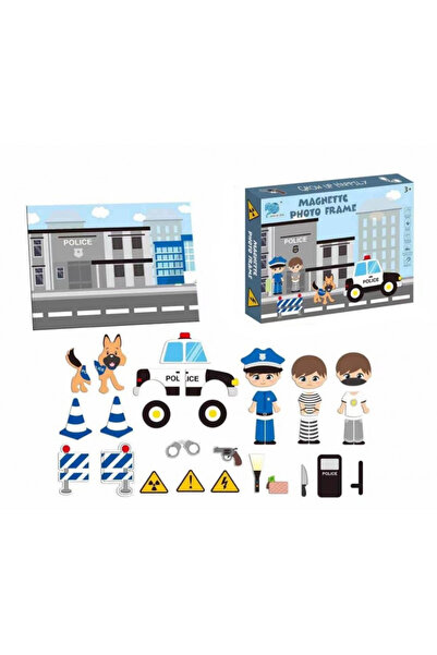 Krista Κορνίζα φωτογραφιών Αστυνομικό Τμήμα Μαγνητικό παιχνίδι παζλ