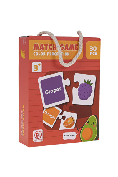 Krista Εκπαιδευτικό παζλ 30 μεγάλα κομμάτια - Αντιστοίχιση και εκμάθηση χρωμά...