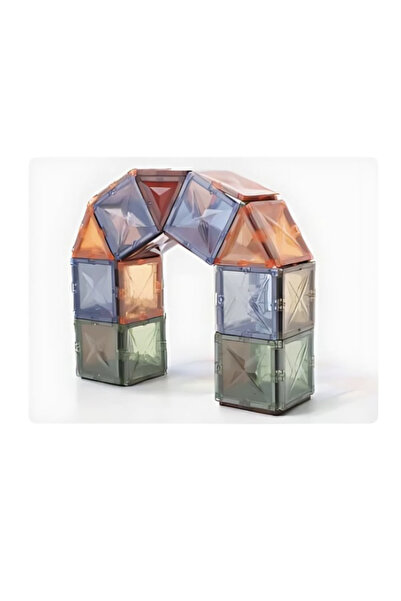 ONSHINE STEM building game Magnetic Tiles Colors with 20 pieces