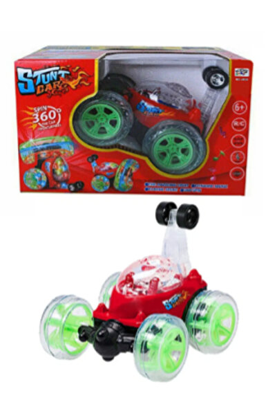 Krista Mașină de cascadorii cu telecomandă - rotație 360°, baterie și încărcător plug-in