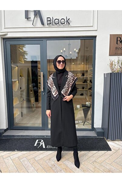 QOOQ STORE 26Fw616 Long Women's Jacket Black