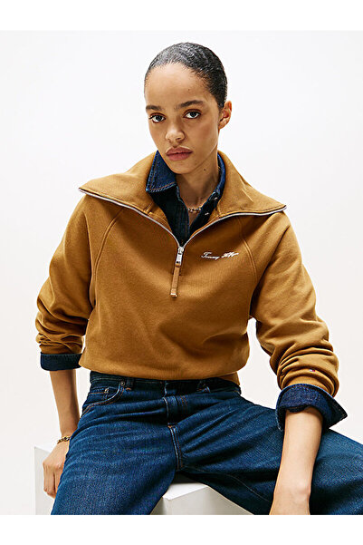 Tommy Hilfiger Interlock Knit Fleece Half-Zip Jumper