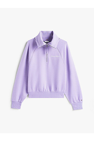 Tommy Hilfiger Interlock Knit Fleece Half-Zip Jumper