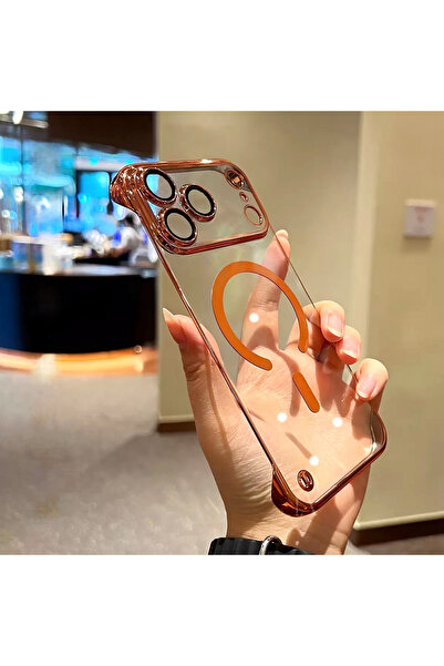 Generic Magnetic for iPhone 17 Pro Case，Ultra Slim，Borderless Design，Clear without Edge Shockproof Cover