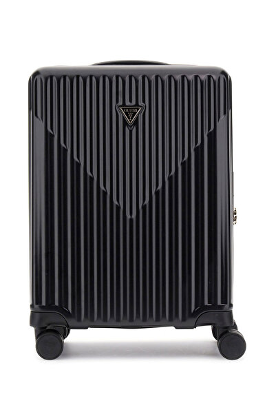 Guess Siyah Çekçekli Sert Valiz TWHN9675983