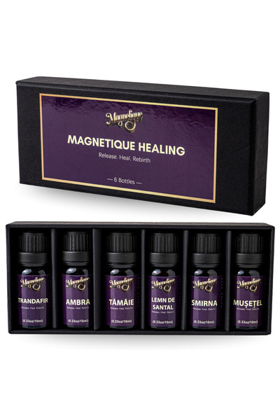 Magnetique Set of 6 Essential Oils, Healing, Essence of inner healing and regeneration, 6x10ml