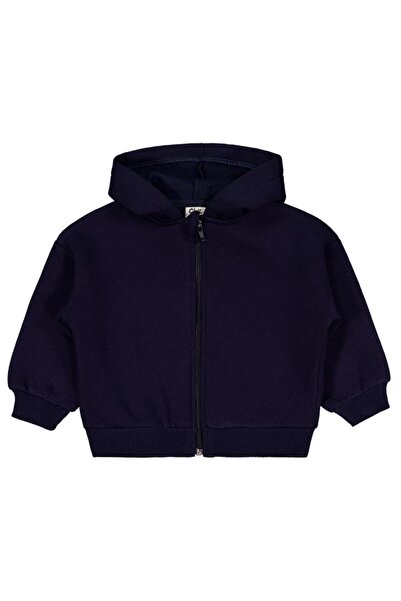 Civil Baby Basic 6-18 Months Cardigan - Navy Blue 12-18 Months