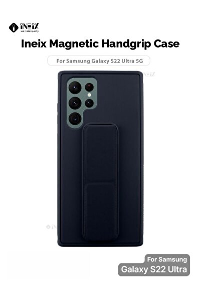 ineix جراب حامل يد مغناطيسي 3 في 1 لهاتف Samsung Galaxy S22 Ultra 5G