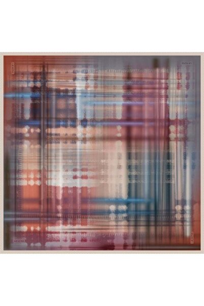 Armine Sura Silk Scarf Nostalji̇ 8323-38