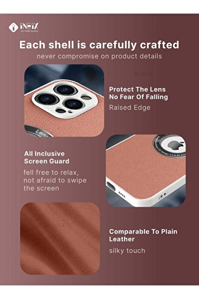 ineix Protection Case Cover With Visible Logo Lense For Apple iPhone 12 Pro