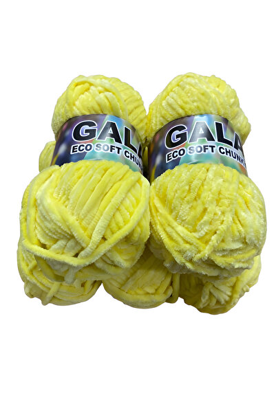 Gala مجموعة خيوط الحياكة المخملية الناعمة البيئية مكونة من 5 قطع 500 جرام