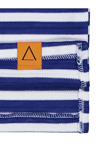 Civil Boys Urban Art Printed Striped Sweatshirt for Ages 2-5 - Blue 3-4 Years