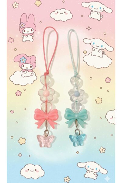 TUNA TAKI & AKSESUAR تعليقة ياكا كارتي، تعليقة BFF، تعليقة أفضل الأصدقاء، تعليقة مكونة من قطعتين، تعليقة للحقيبة، تعليقة للأطفال، تعليقة كاوايي