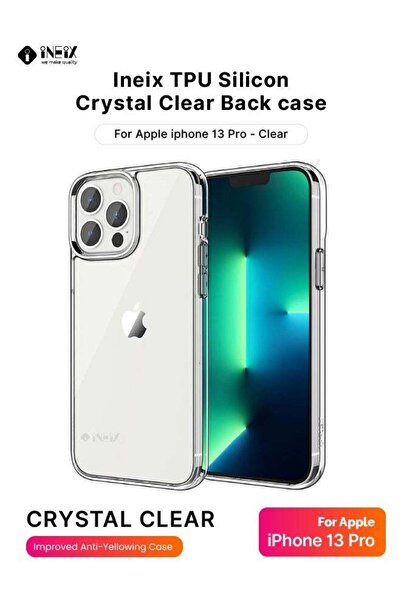 ineix غطاء حماية من السيليكون الناعم TPU لهاتف Apple iPhone 13 Pro
