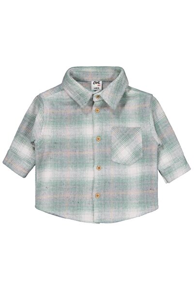 Civil Baby Lumberjack 6-18 Months Shirt - Beige 18-24 Months