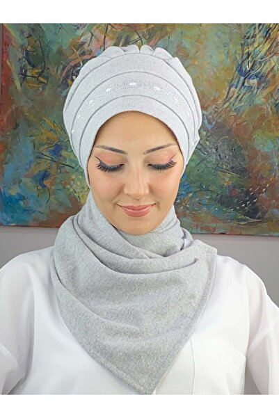 BUTİKAMBAR Arpa Pearl Snake Patterned Beanie