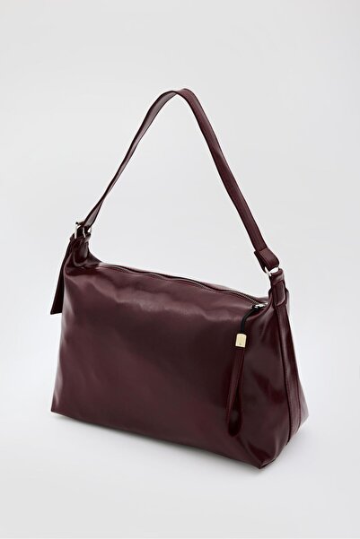 Shule Bags Gabrielle Casual Shoulder Bag Burgundy