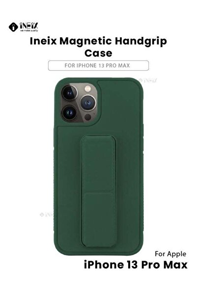 ineix حزام معصم مغناطيسي 3 في 1 مع حامل وغطاء جراب لهاتف Apple iPhone 13 Pro Max