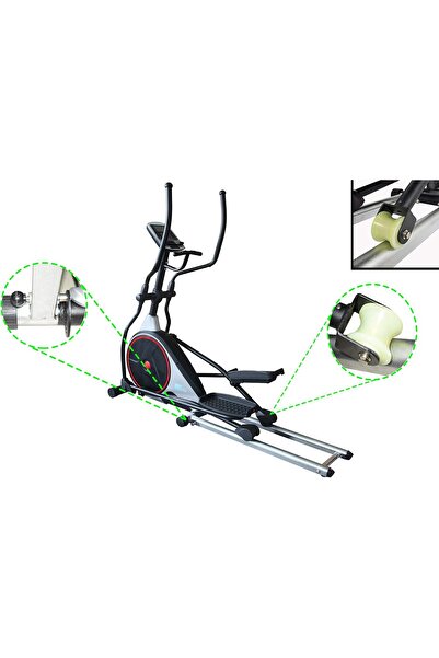 SKY LAND Magnetic Elliptical Trainer EM-1546, Space Walker Stepper, Belt Drive, 178cm Height
