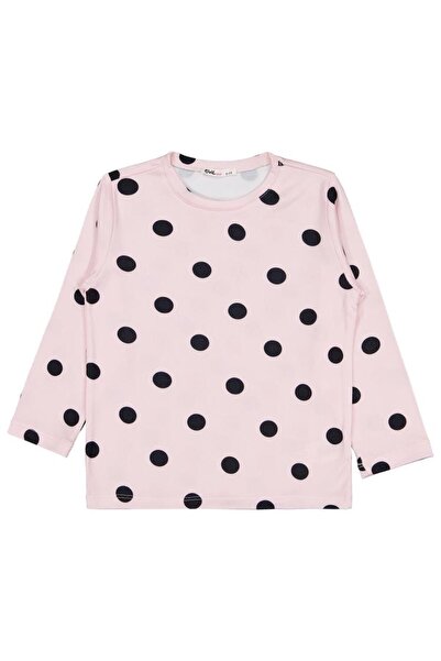 Civil Girls Dotted Pajama Set for Ages 10-13 - Powder for Ages 13-14