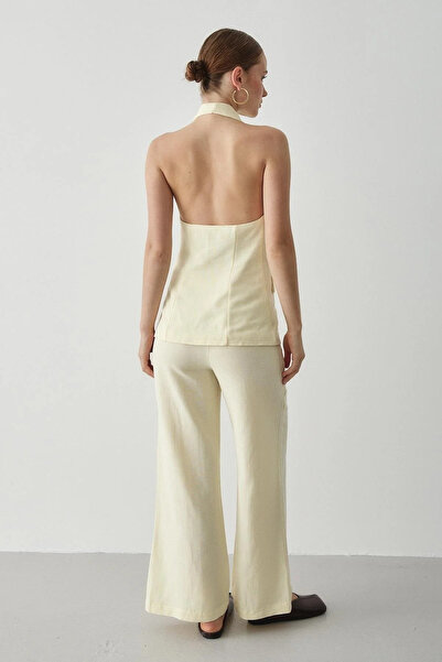 My Blog Yellow Backless Bottom Top Set