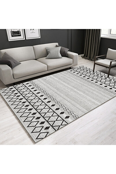 HayaBazaar Rectangular Soft Touch Multicolour Carpet ,Anti-Slip, Washable for Bedroom, Living Room