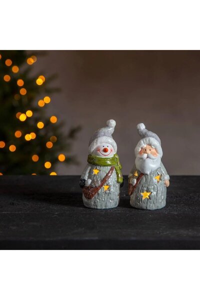 Eglo Christmas Figurine Friends 411206, LED, warm light, battery powered, H 14 cm