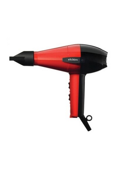 Elchim Hair Dryer 2001 High Pressure | Red & Black