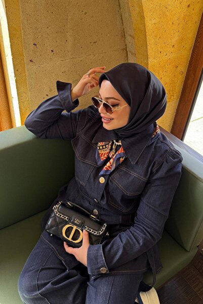 Levidor Siyah Metal Halka Detay Omuz Çantası