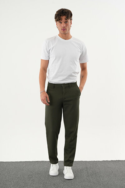 Redline Arden Winter Thick Slim Fit Belted Men's Trousers